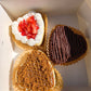 3 Count Mini Heart Cheesecakes